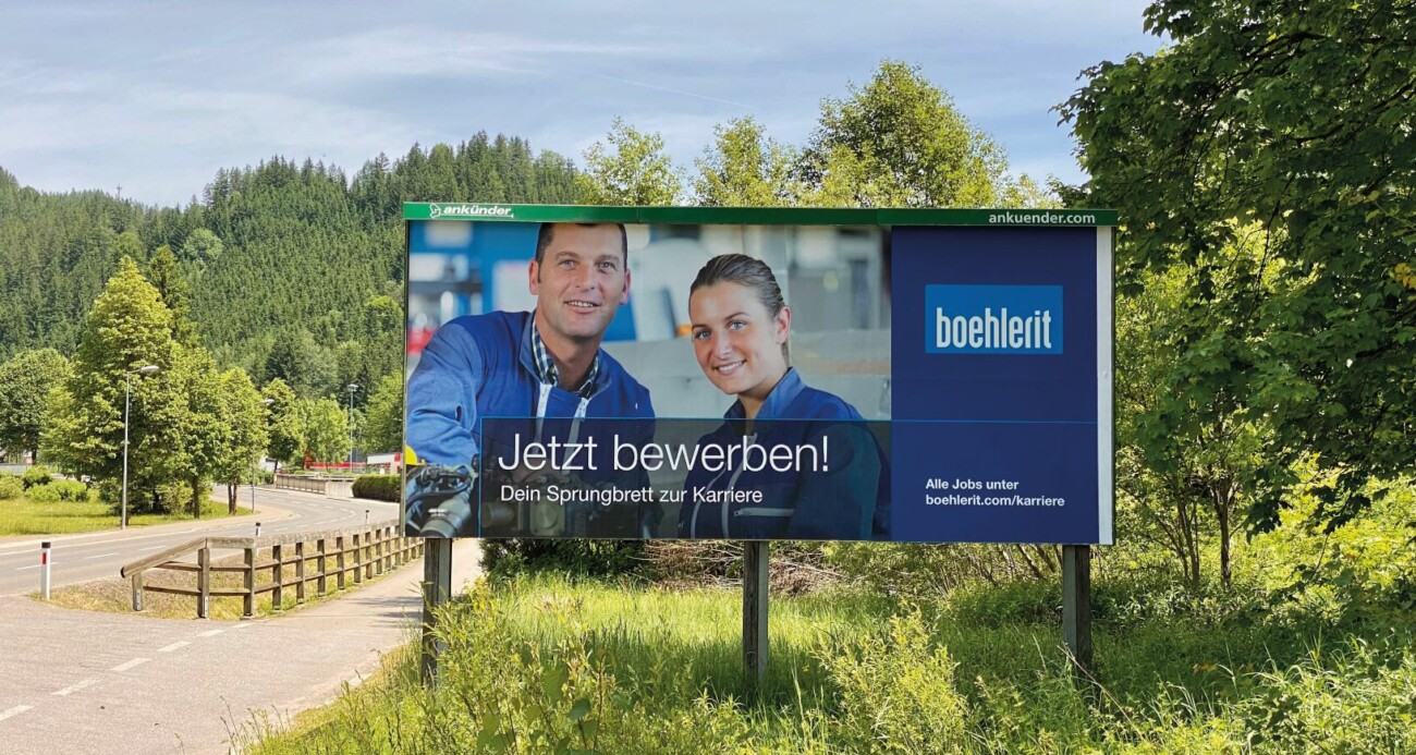 Referenz: Böhlerit Recruiting Kampagne Referenz: Böhlerit Recruiting Kampagne