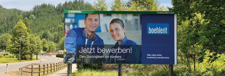 Referenz: Böhlerit Recruiting Kampagne