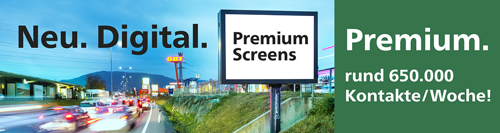 Ankünder präsentiert neue digitale Großflächen in Graz. 1