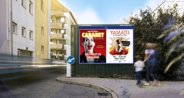 Ankünder. Großplakate in Graz buchen 1