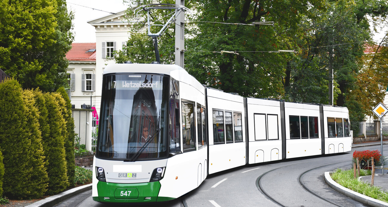 Straßenbahn Werbung 1